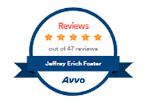 AVVO 5-Star Reviewed — Jeffrey Erich Foster